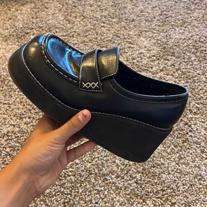 vintage steve madden chunky shoes